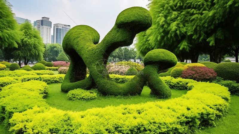 绿植租摆的配色法则：让空间高级感翻倍